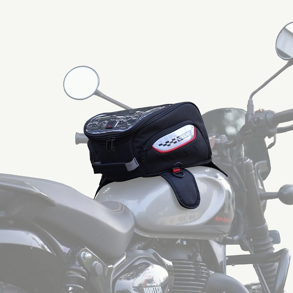 Rain Cover Backpack - 13L Motorcycle Tank Bag: Converts to