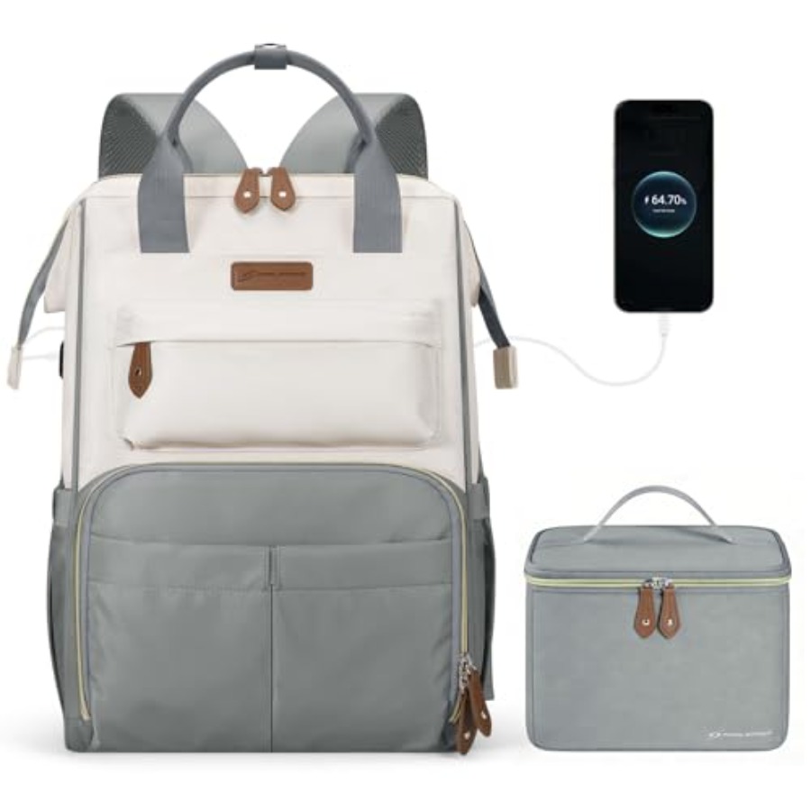 Laptop Backpack 15.6 - Travel Backpack for Women Men, Laptop