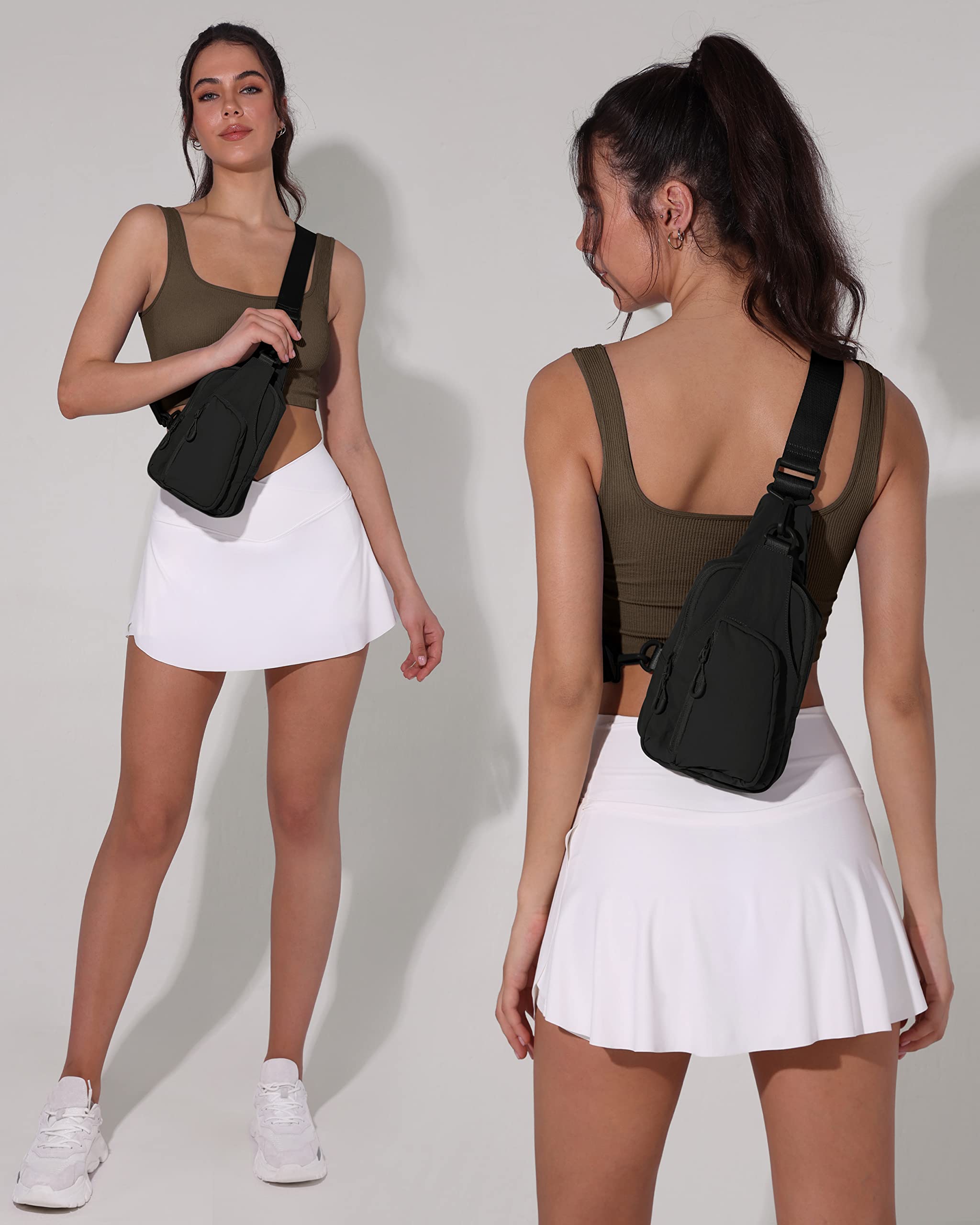 Small Sling Bag with Adjustabl - đánh giá và giá Sling Backpack Shoulder