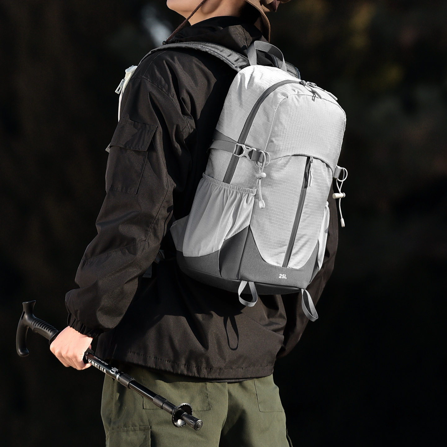 25l Large Capacity Hiking Back - đánh giá và giá Hiking Backpack Waterproof