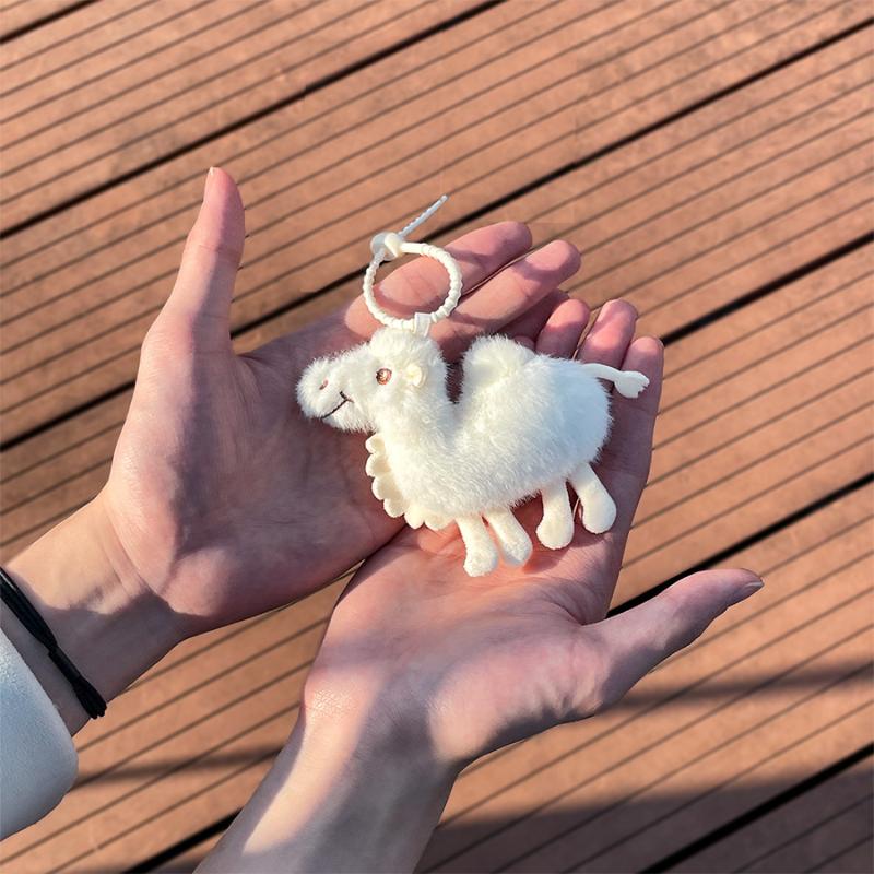1PCS Mini Camel Plush Keychain - đánh giá và giá Mini Backpack Purse