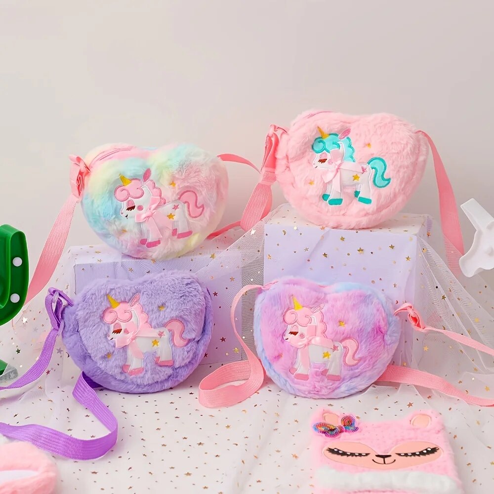Cute Unicorn For Girls Plush H - đánh giá và giá Mini Backpack Purse