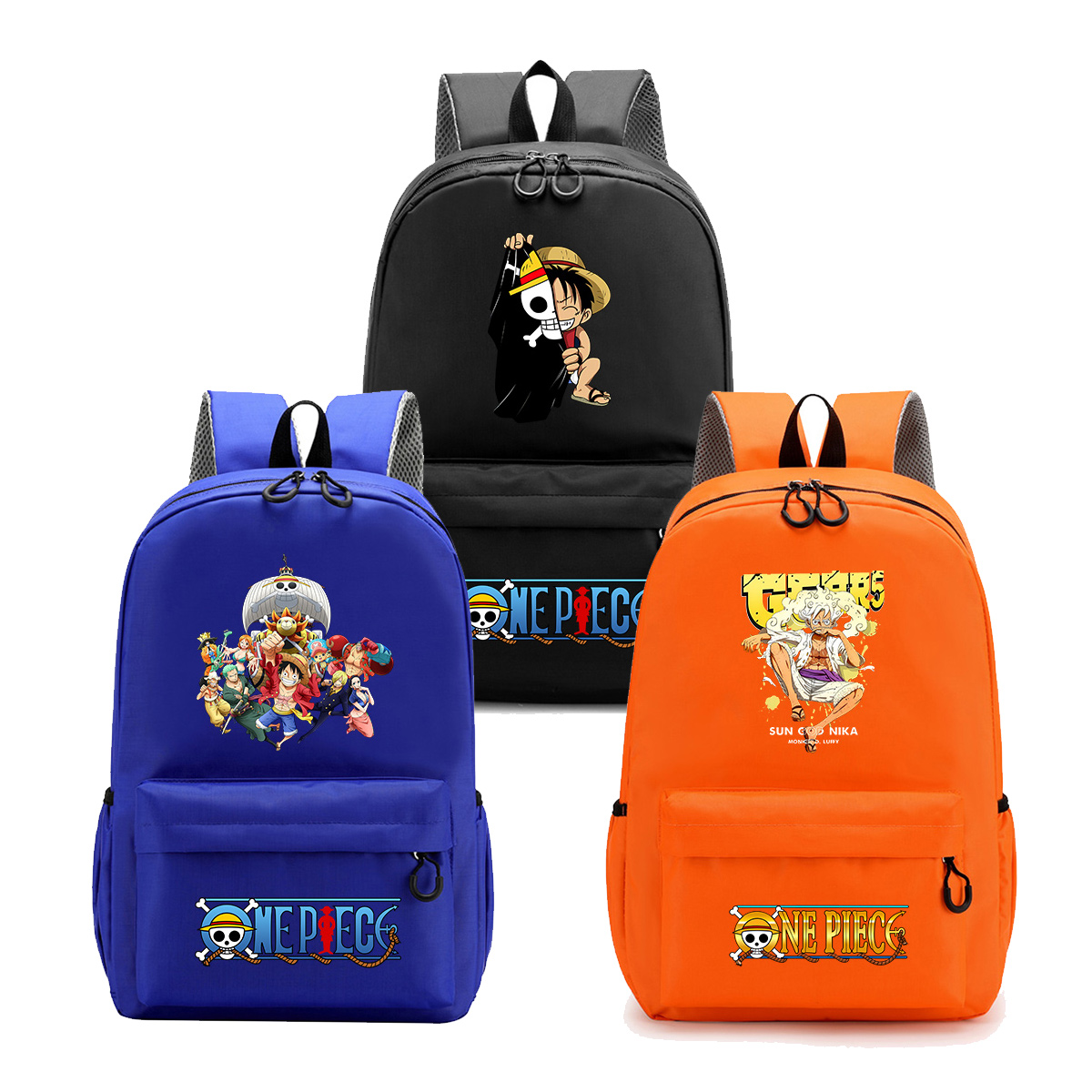 One Piece Anime Print Backpack - đánh giá và giá School Backpack Teen