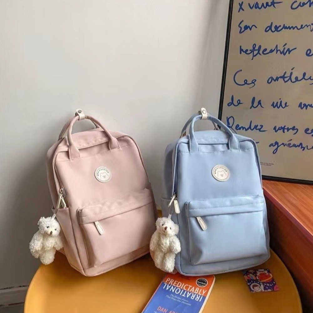 Solid Large Capacity Student B - đánh giá và giá School Backpack Teen