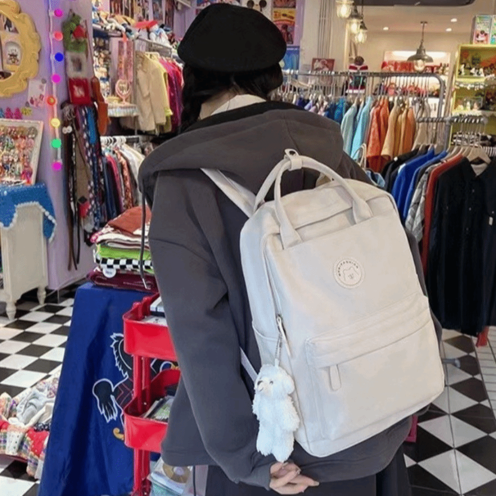 Solid Large Capacity Student B - đánh giá và giá School Backpack Teen