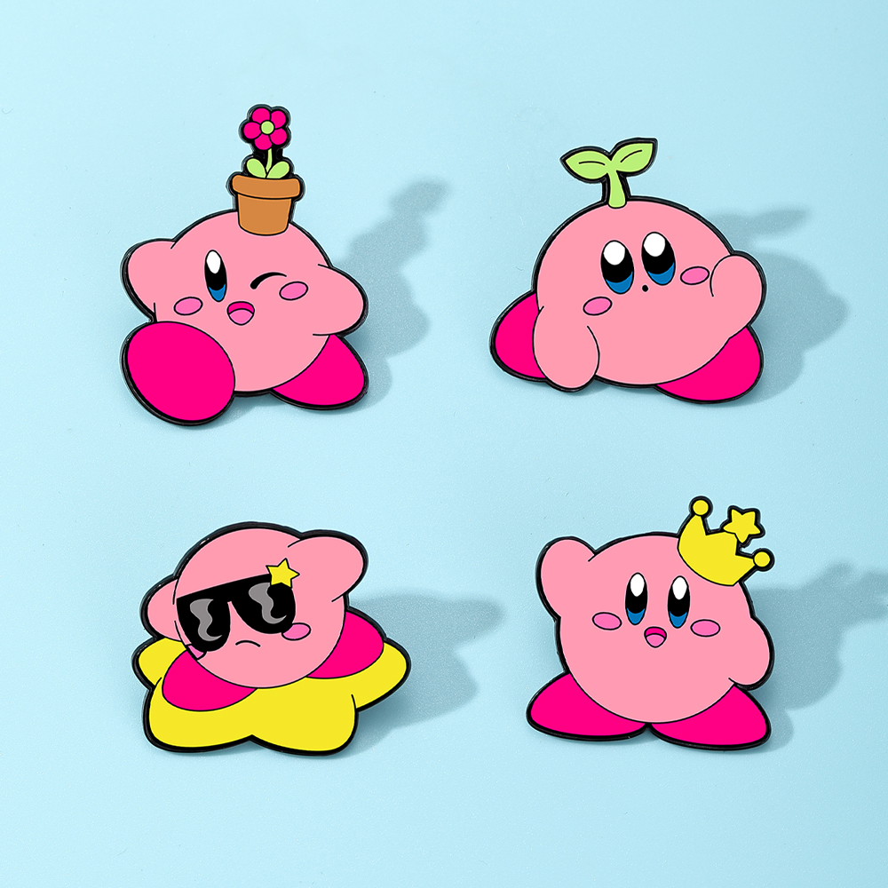 4pcs Kirby Enamel Lapel Pins S - đánh giá và giá Fashion Backpack Women