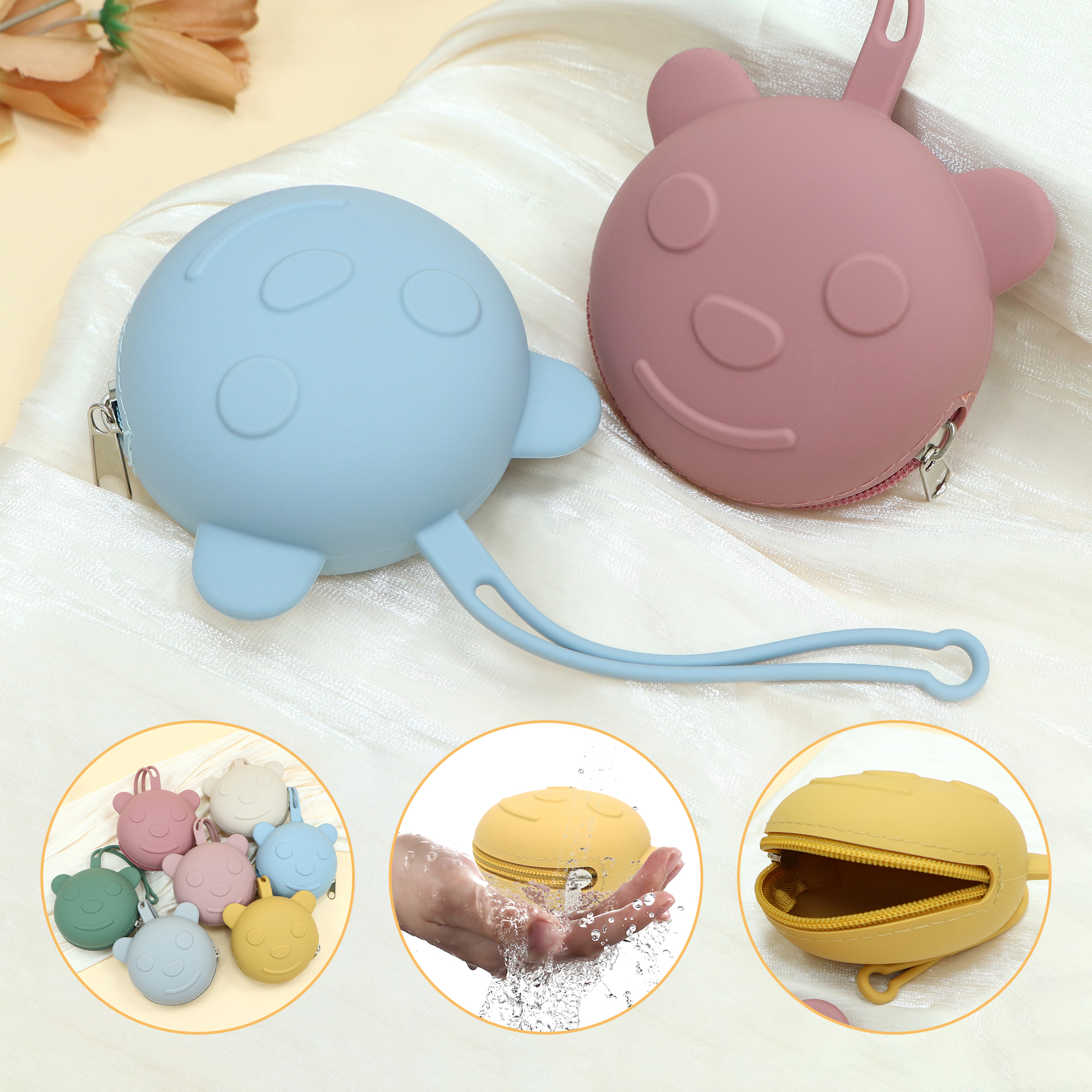 Portable silicone pacifier bag - đánh giá và giá Backpack Diaper Bag