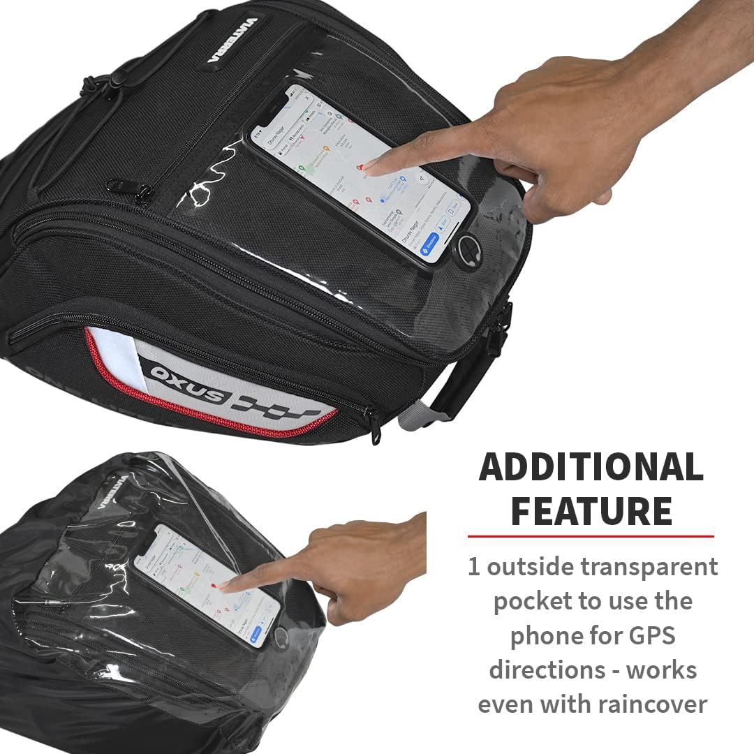 13L Motorcycle Tank Bag: Conve - đánh giá và giá Rain Cover Backpack