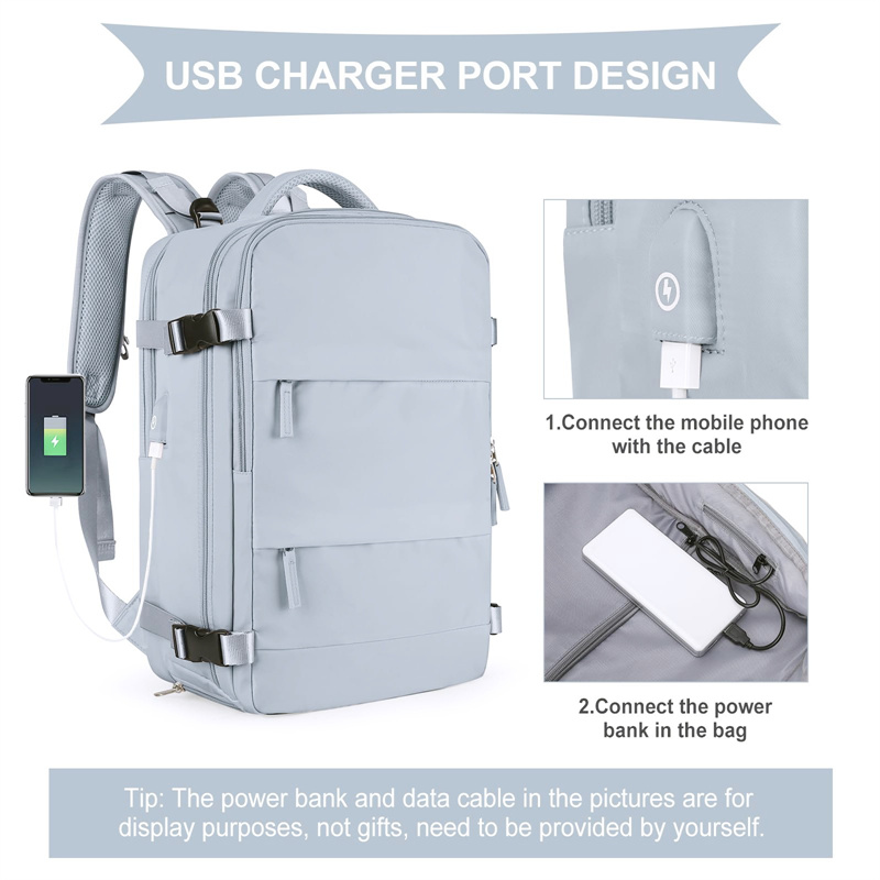 Nesitu Nylon Large Capacity A4 - đánh giá và giá Laptop Backpack 15.6