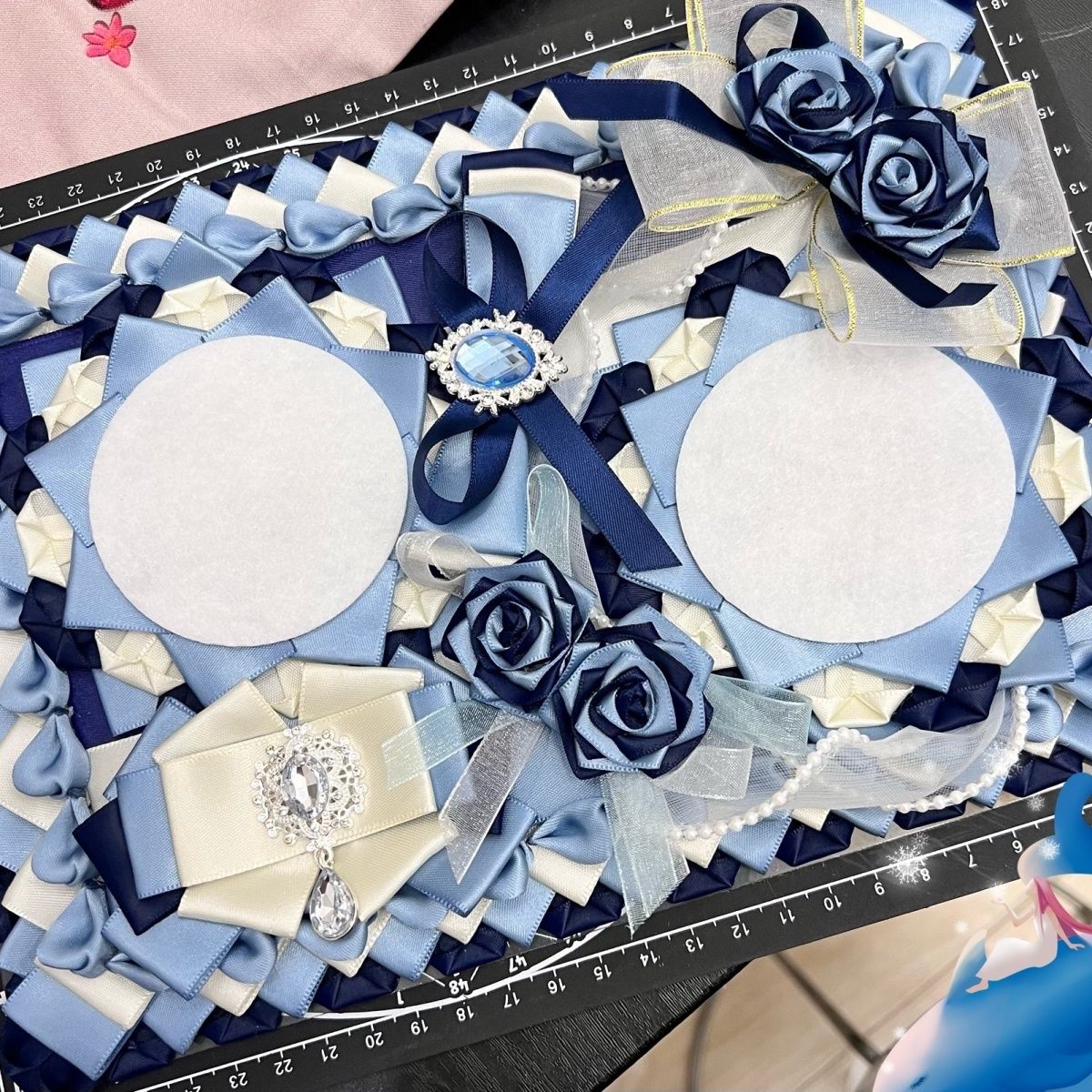 ribbon lace hand made Flower F - đánh giá và giá Backpack Insert Organizer