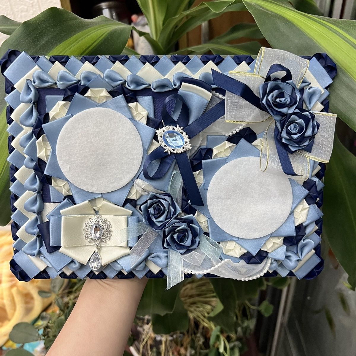 ribbon lace hand made Flower F - đánh giá và giá Backpack Insert Organizer
