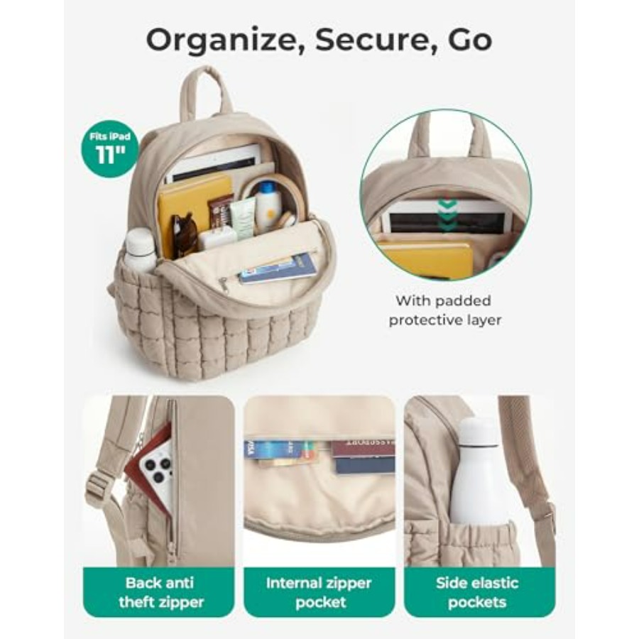 Mini Backpacks for Women, Puff - đánh giá và giá Mini Backpack Purse