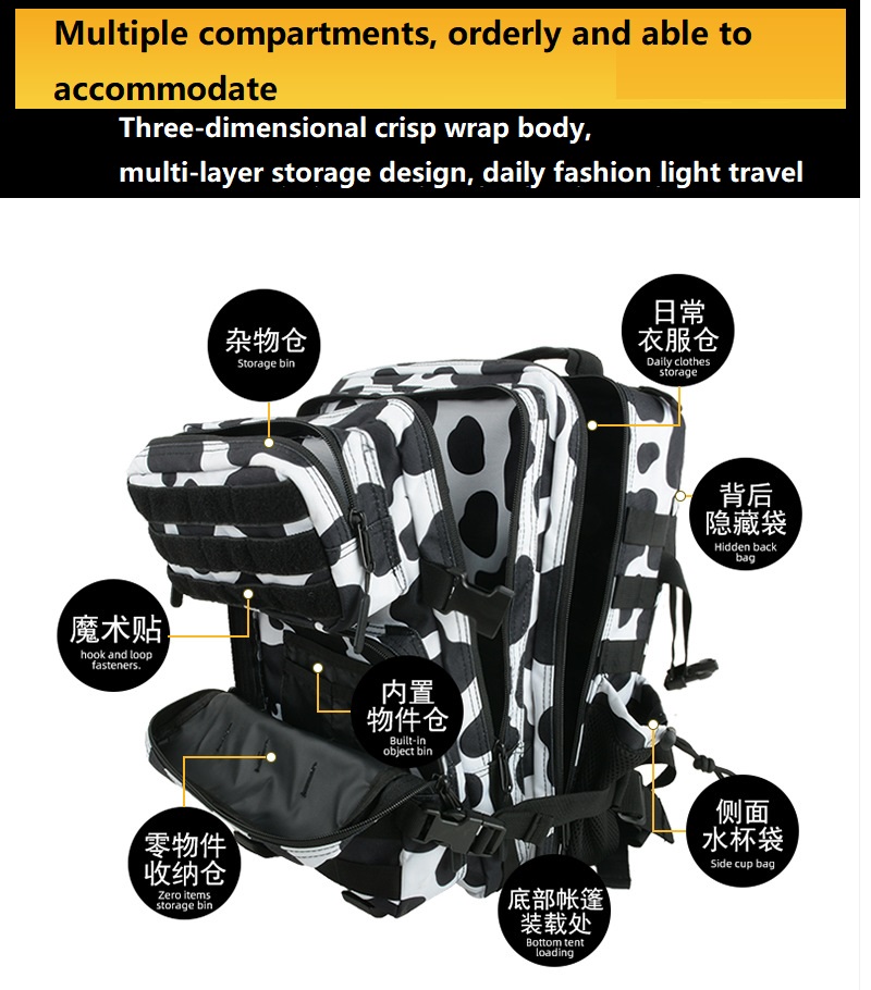 45L Tactical Backpack for Wome - đánh giá và giá Hiking Backpack Waterproof