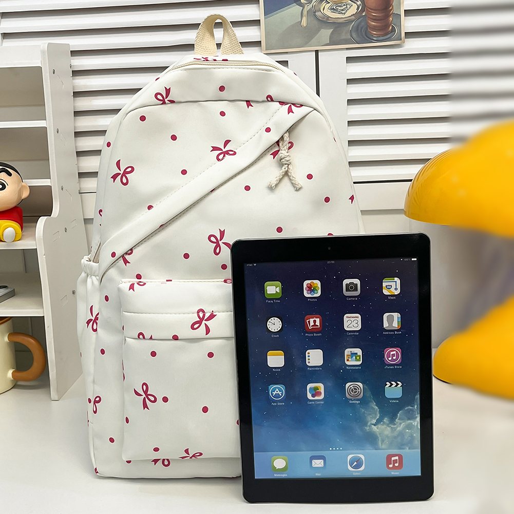 3pcs Bow Tie College School Ba - đánh giá và giá School Backpack Teen