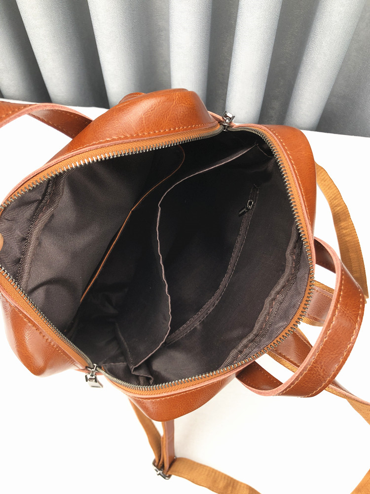 Women High Quality Cow Leather - đánh giá và giá Leather Backpack Vintage