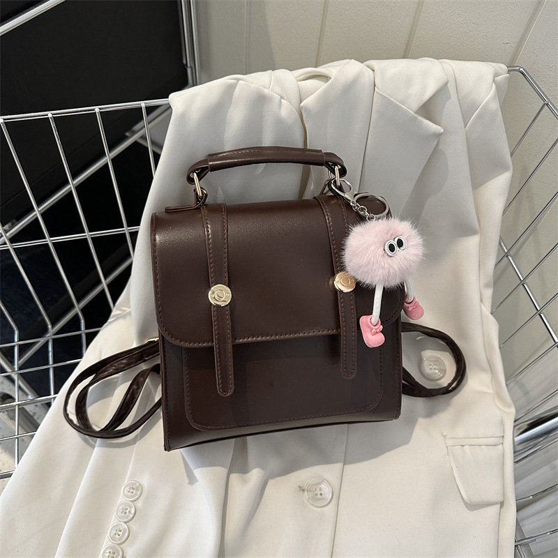 New fashionable double-shoulde - đánh giá và giá Leather Backpack Vintage