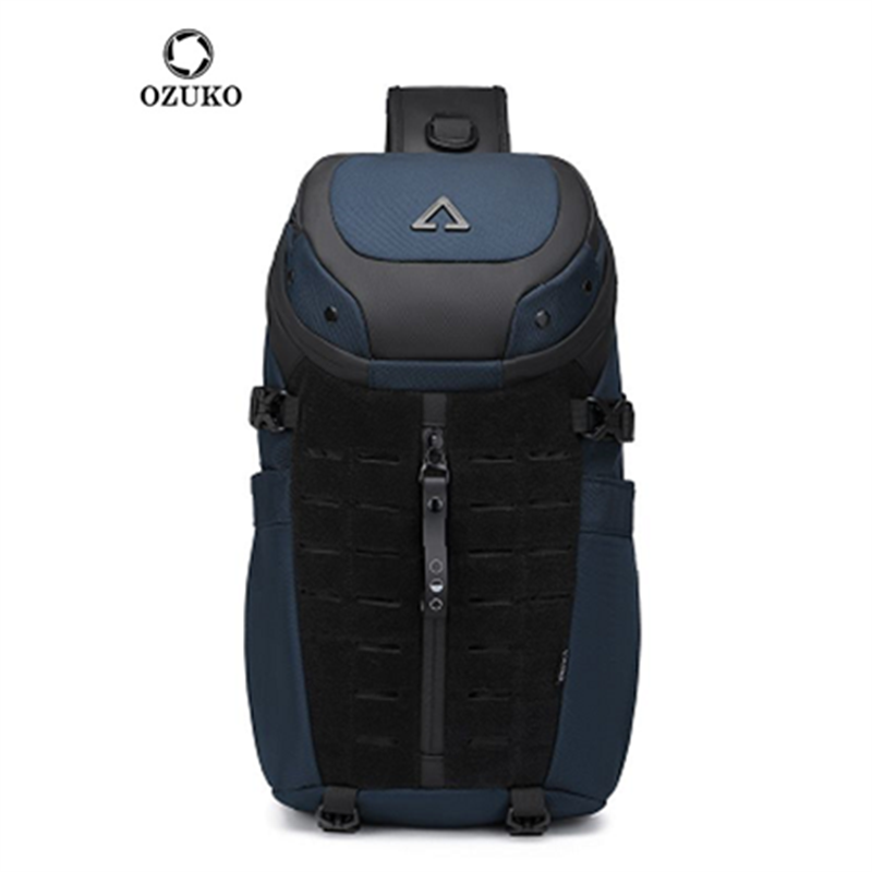 Ozuko Chest Bag Cross bag men  - đánh giá và giá Travel Backpack Anti Theft