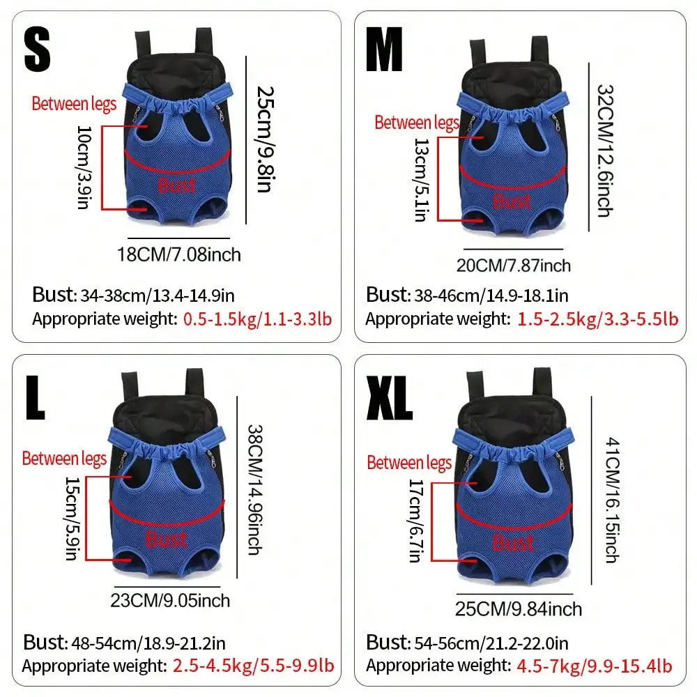 Pet Dog Carrier Backpack Porta - đánh giá và giá Foldable Backpack Small