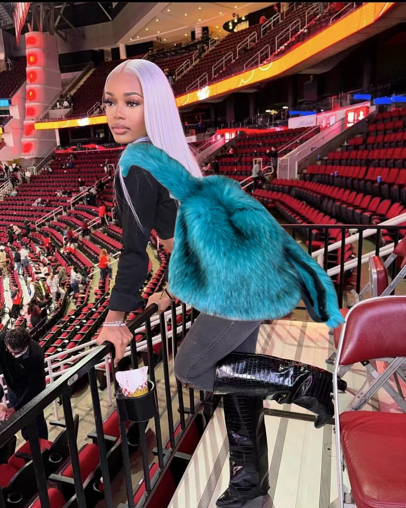 Y2K Faux Fur Leopard Women Bac - đánh giá và giá Fashion Backpack Women