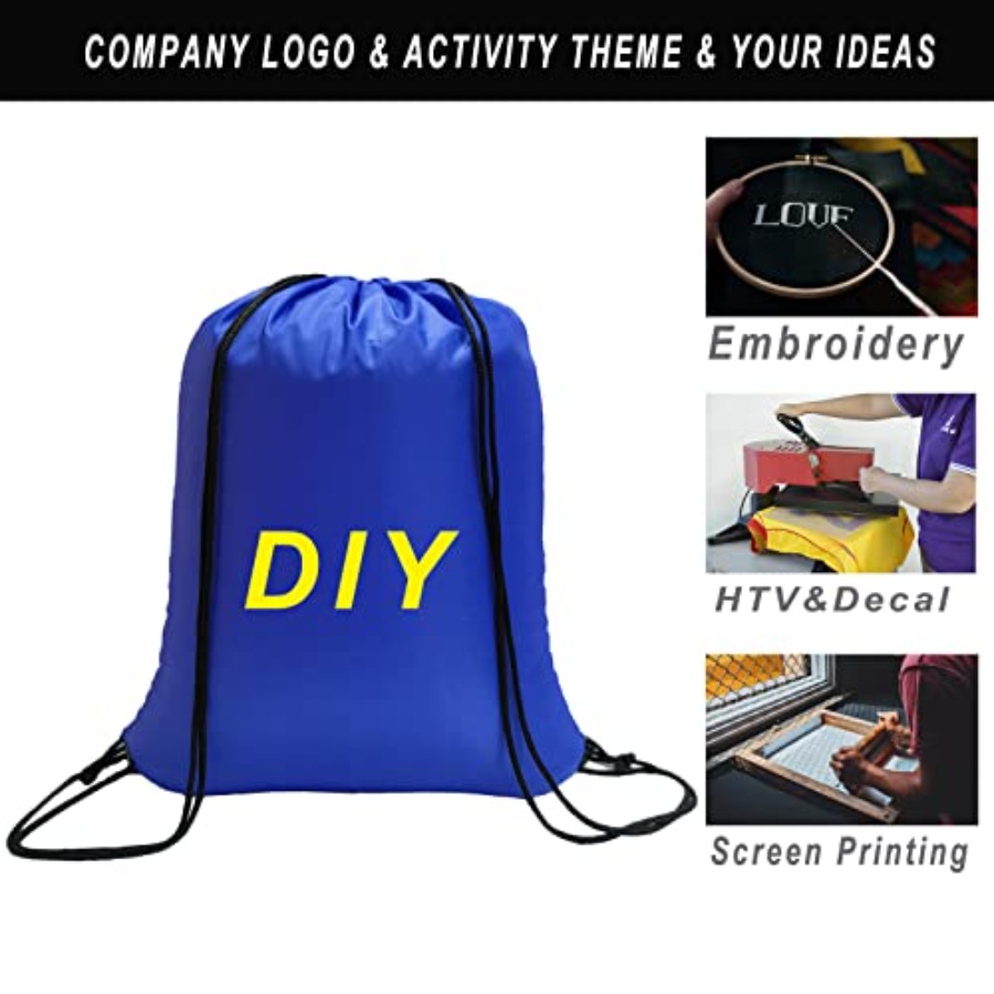 100 Pack Drawstring Bags Bulk, - đánh giá và giá Drawstring Gym Bag