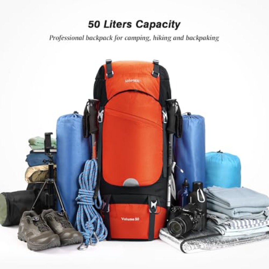 50L Hiking Backpack Travel Bag - đánh giá và giá Hiking Backpack Waterproof
