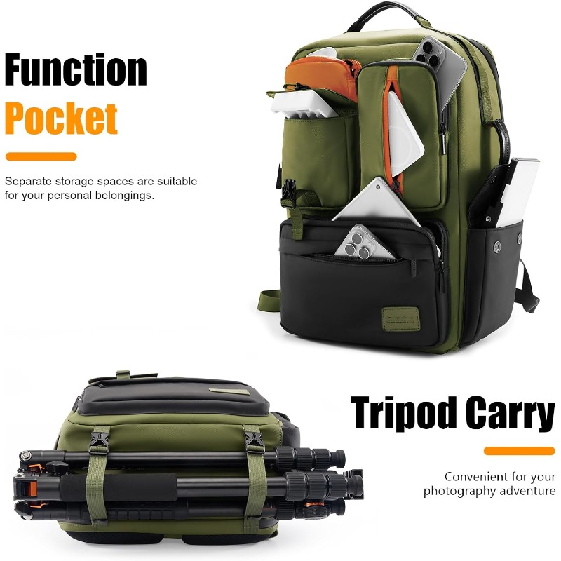 Professional Camera Backpacks  - đánh giá và giá Hiking Backpack Waterproof
