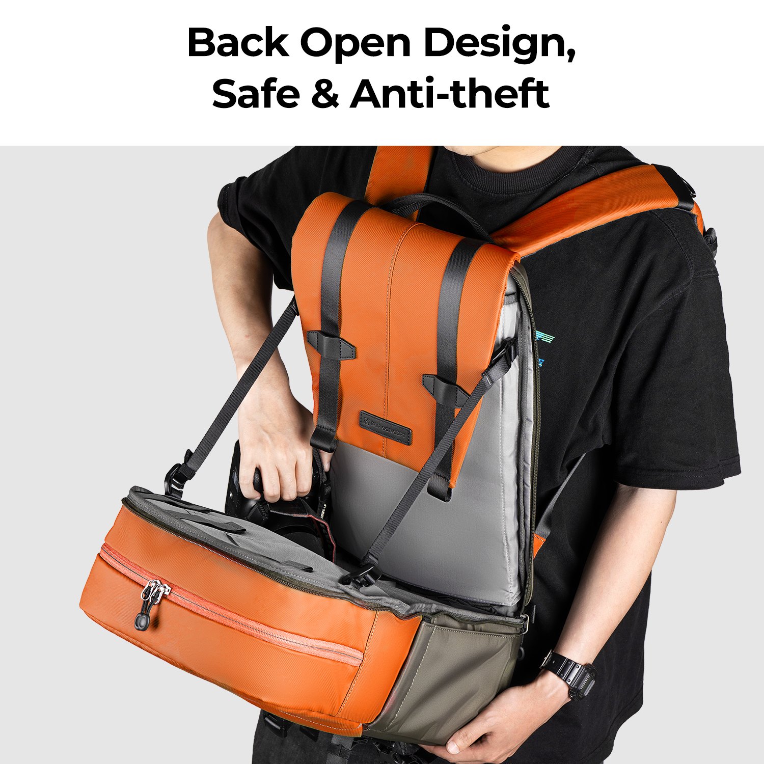 K&F CONCEPT Camera Backpack Tr - đánh giá và giá Rain Cover Backpack