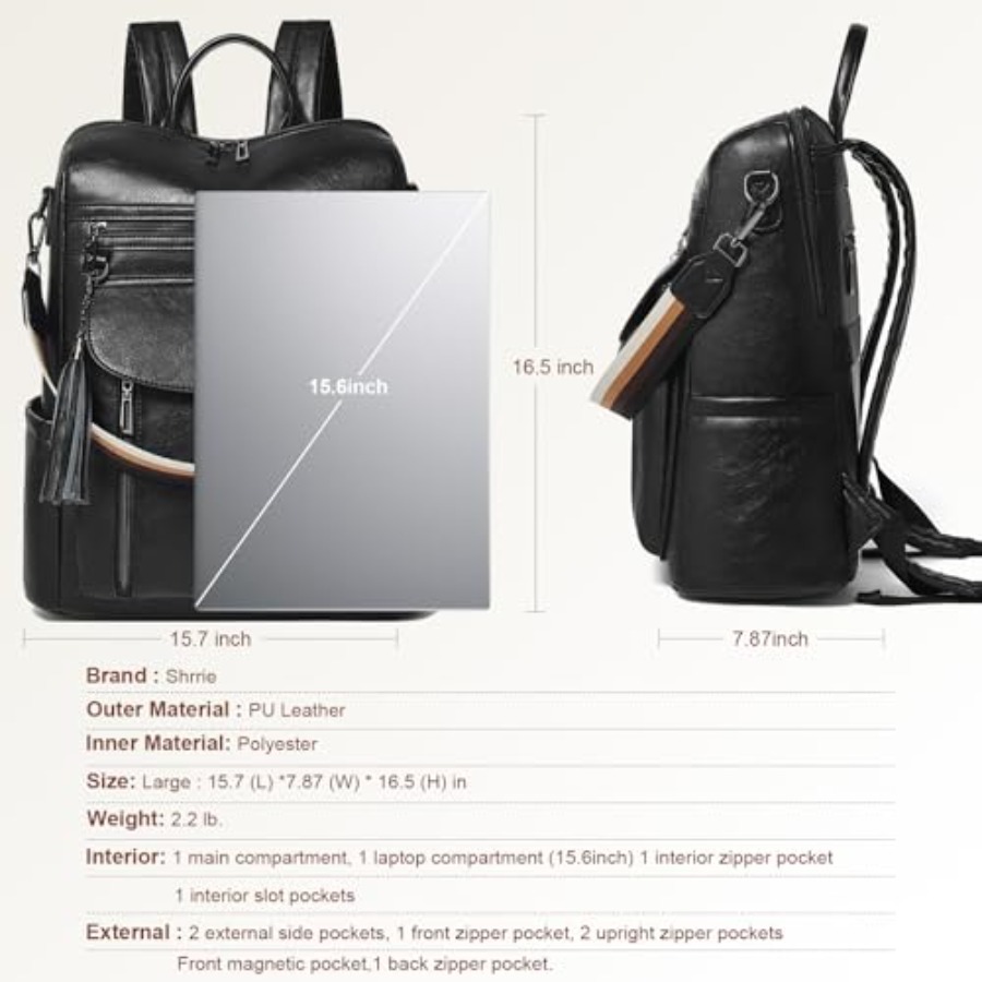 Laptop Backpack for Women 15.6 - đánh giá và giá Laptop Backpack 15.6