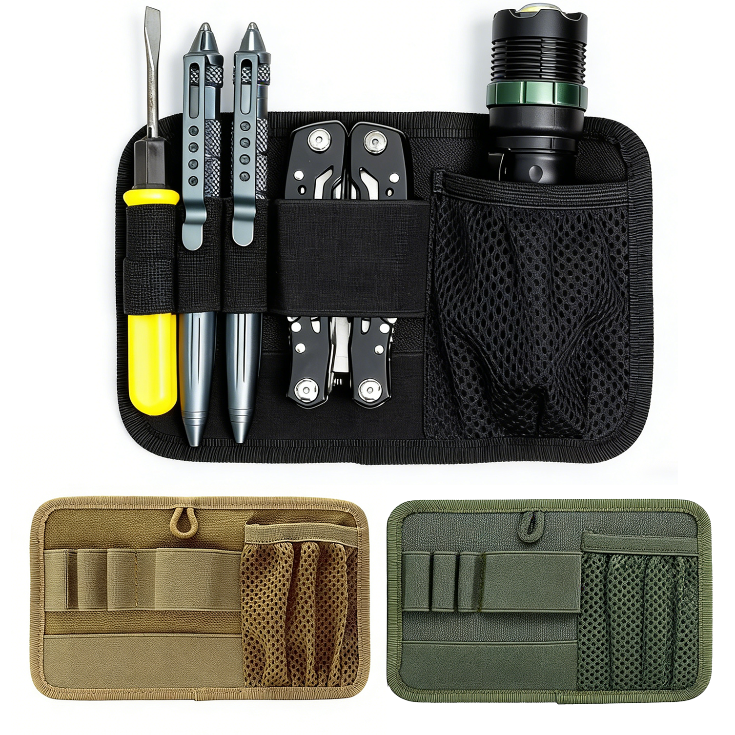 Modular Hook Loop Panel EDC Or - đánh giá và giá Backpack Insert Organizer