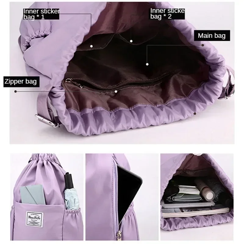 Sports Gym Drawstring Bag Wate - đánh giá và giá Drawstring Gym Bag