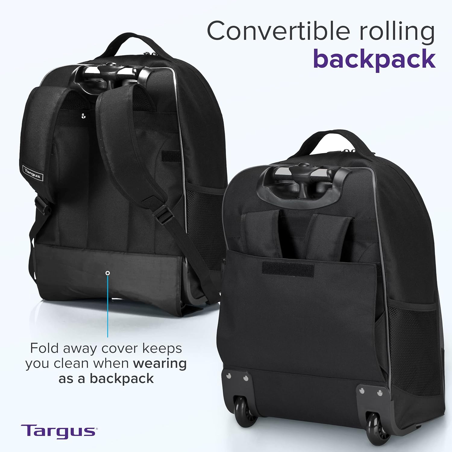 16-Inch Rolling Laptop Backpac - đánh giá và giá Laptop Sleeve Removable