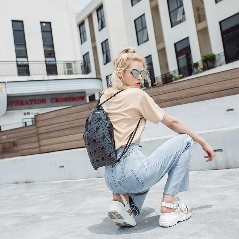 New Women Drawstring Backpacks - đánh giá và giá Fashion Backpack Women
