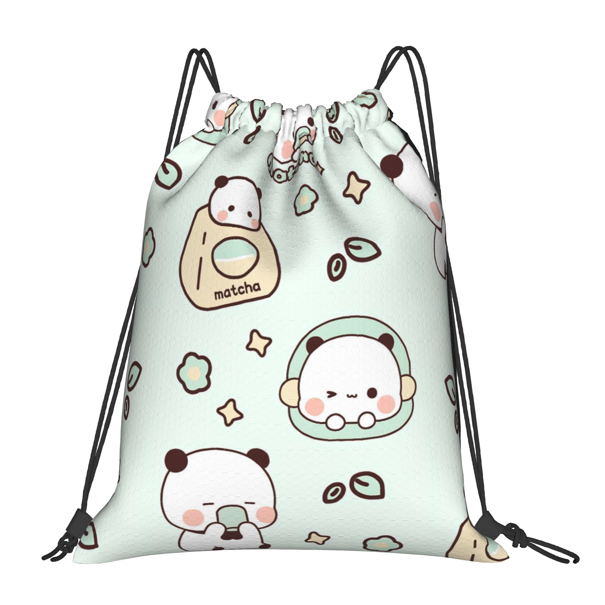 Cartoon Panda Bubu Dudu Drawst - đánh giá và giá Drawstring Gym Bag