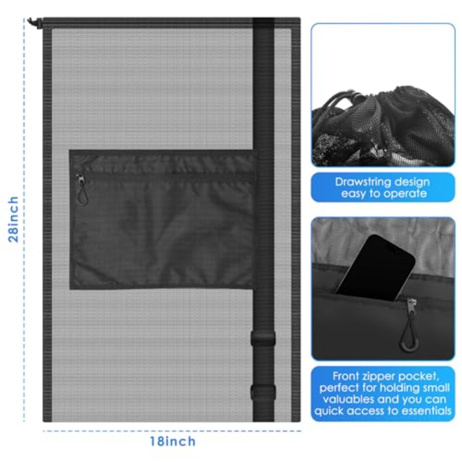 Drawstring Bag Heavy Duty Mesh - đánh giá và giá Drawstring Gym Bag