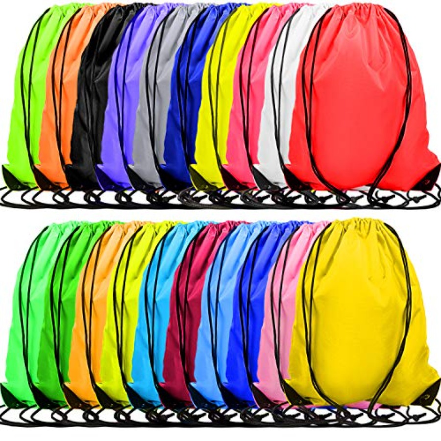 60 Pieces Drawstring Backpack  - đánh giá và giá Drawstring Gym Bag