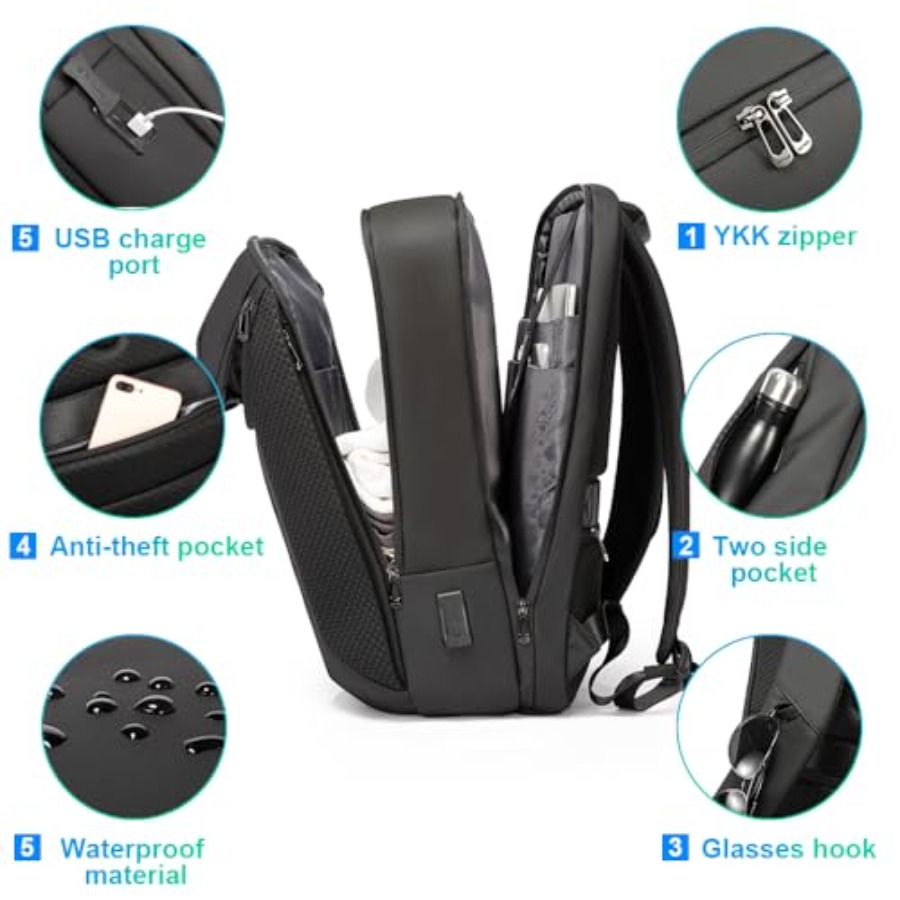 Smart Business Laptop Backpack - đánh giá và giá Laptop Backpack 15.6