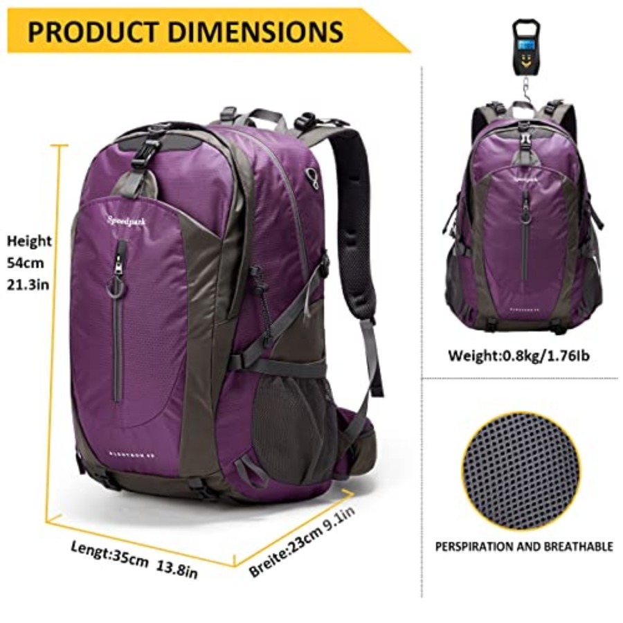 Hiking Backpack 40L Waterproof - đánh giá và giá Hiking Backpack Waterproof