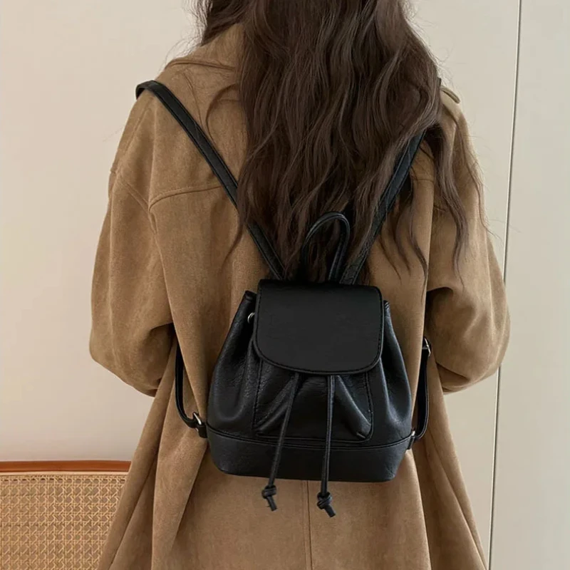 Small Fashion Backpacks School - đánh giá và giá Leather Backpack Vintage