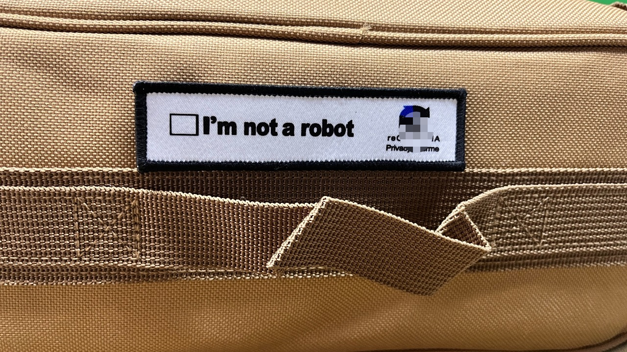 I'm Not A Robot Tactical Patch - đánh giá và giá Urban Backpack Tactical