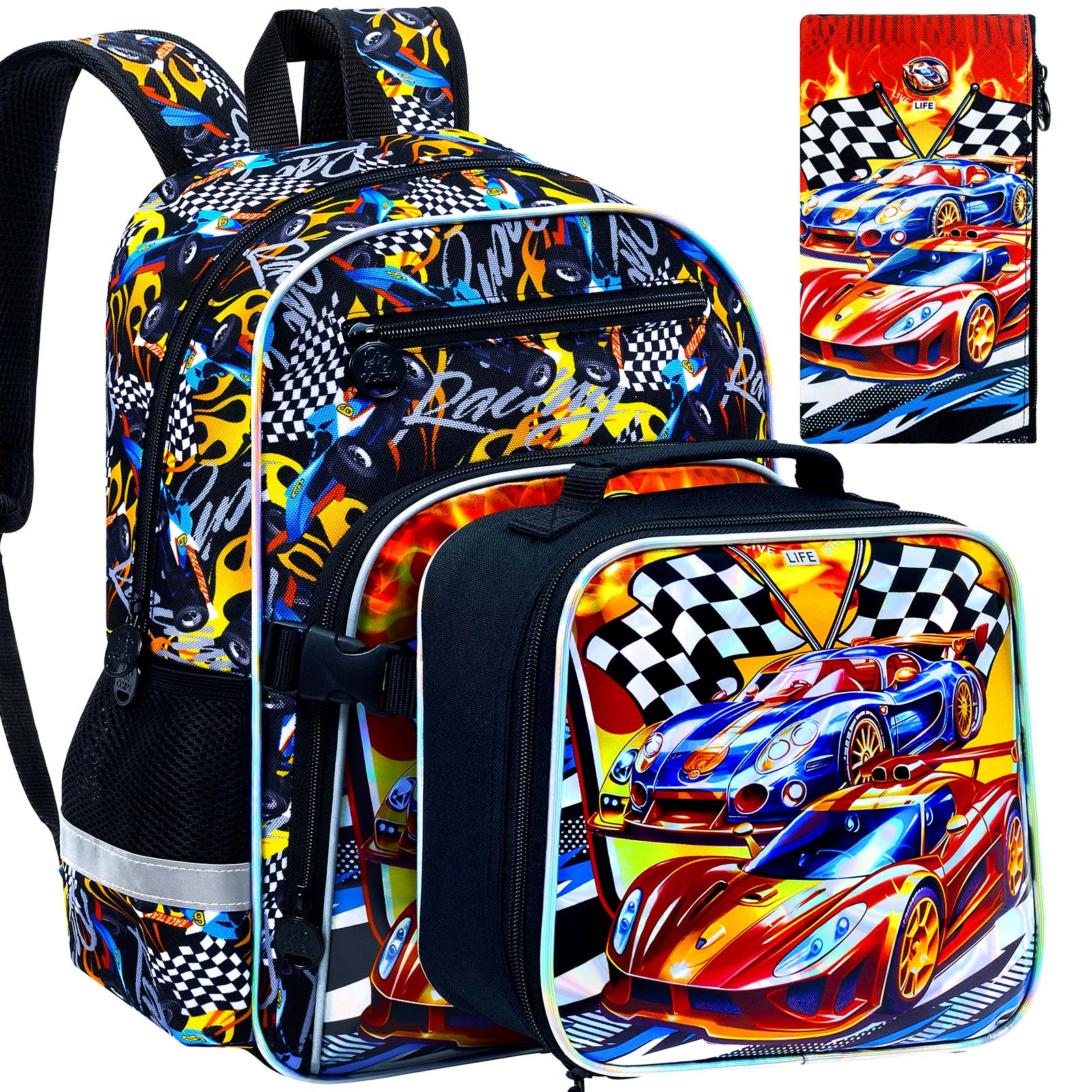 Bookbag for Kids Boys, 3PCS Ba - đánh giá và giá Hydration Pack Outdoor