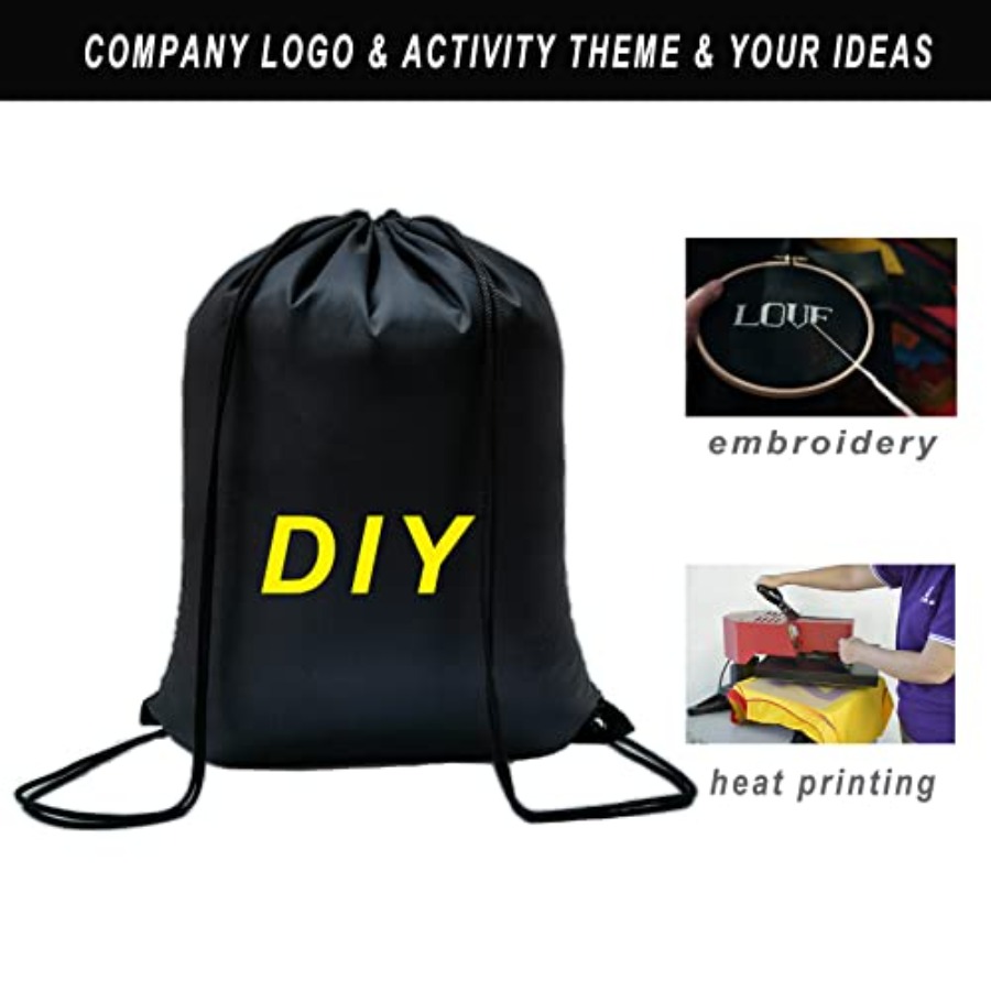 100 Pack Drawstring Backpack B - đánh giá và giá Drawstring Gym Bag