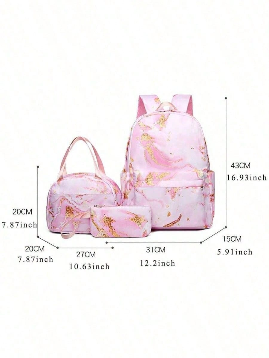 Stitch Series Cartoon Three Pi - đánh giá và giá Canvas Backpack Casual