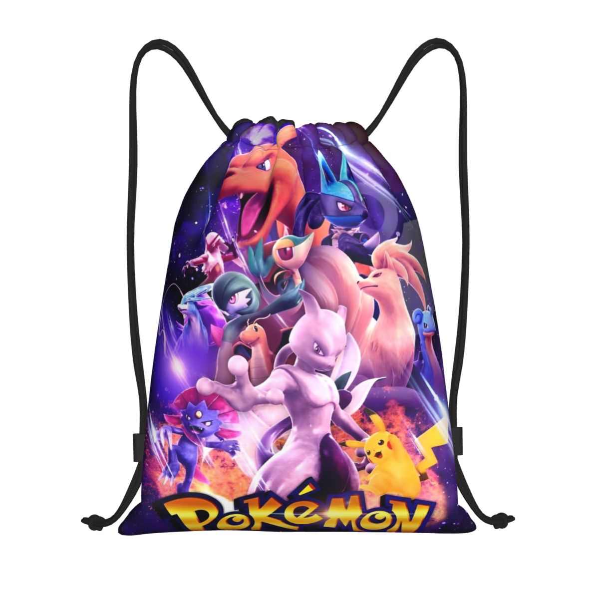 Cute Cartoon Manga Poke-Mon Ba - đánh giá và giá Drawstring Gym Bag