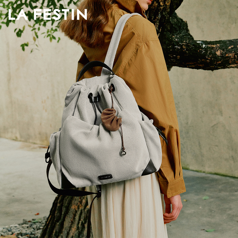 LA FESTIN Original Brand Backp - đánh giá và giá Canvas Backpack Casual