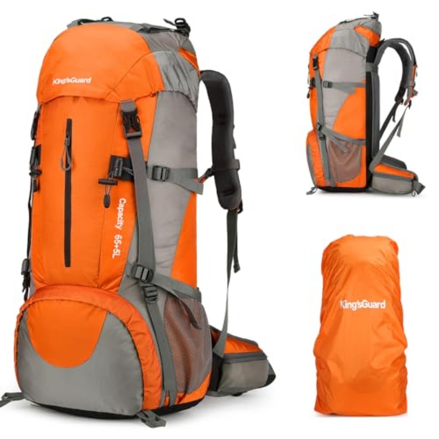 70L Hiking Backpack with Rain  - đánh giá và giá Hiking Backpack Waterproof
