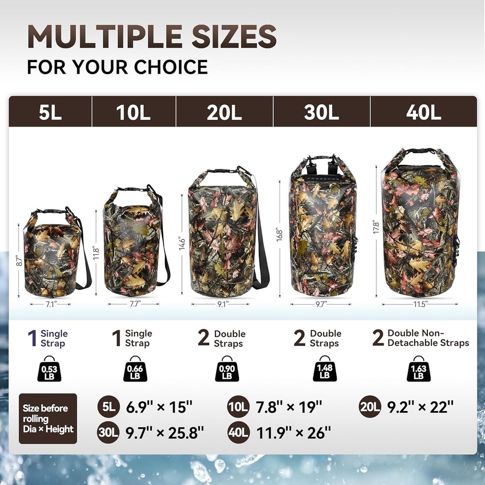 Floating Waterproof Dry Bag Ba - đánh giá và giá Hiking Backpack Waterproof
