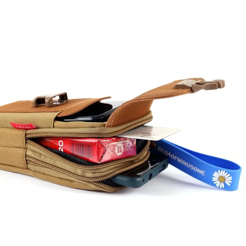 Unisex Belt Pouch Mobile Phone - đánh giá và giá Canvas Backpack Casual