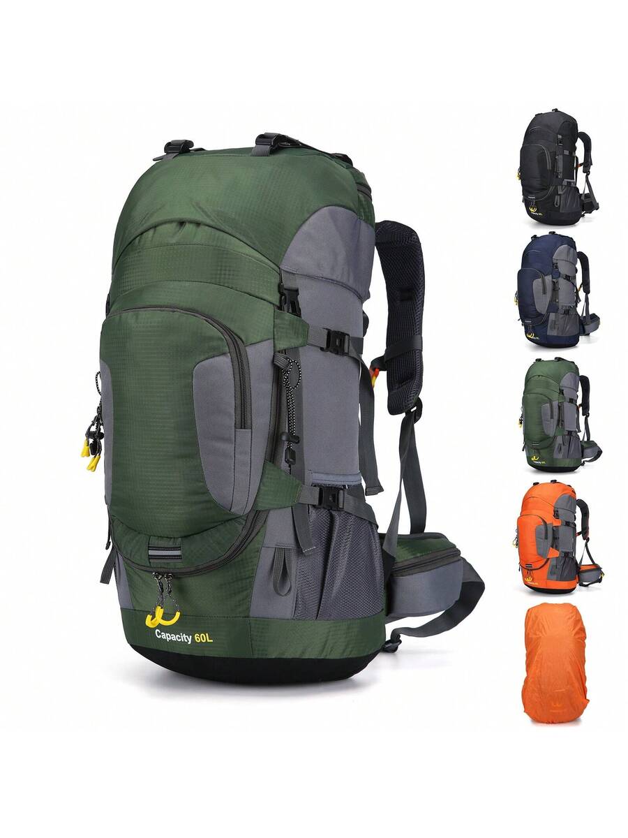 60L Waterproof Oxford Backpack - đánh giá và giá Hiking Backpack Waterproof