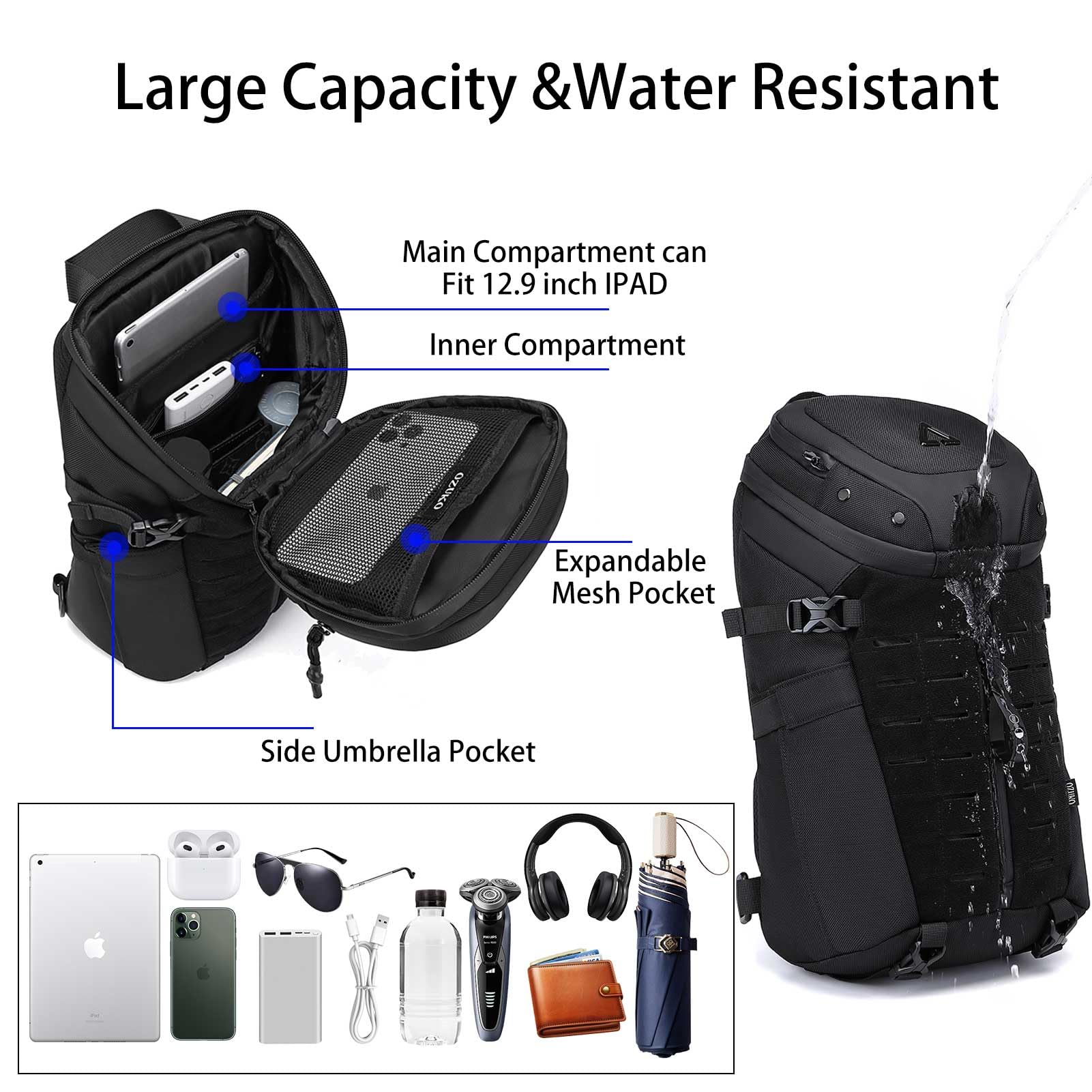 Anti Theft Sling Bag Shoulder  - đánh giá và giá Sling Backpack Shoulder