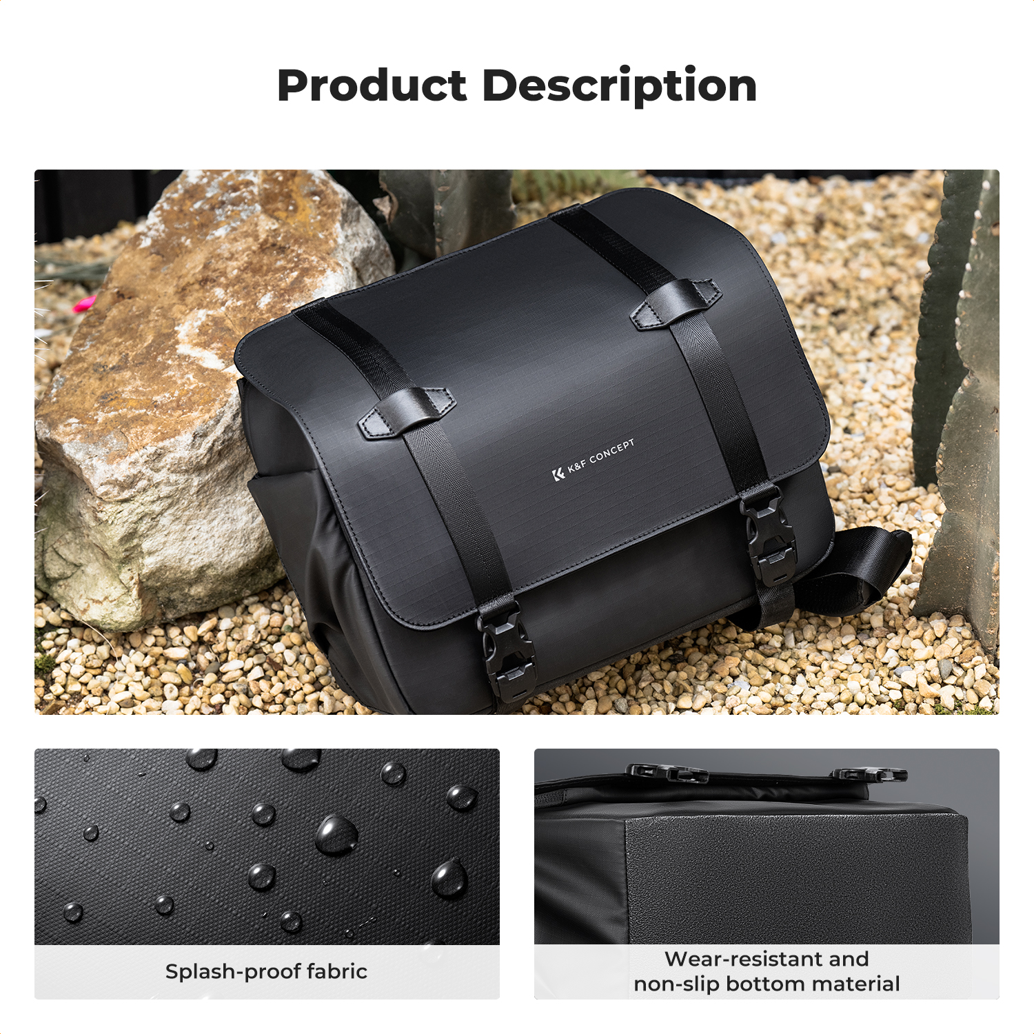 K&F CONCEPT 10L Camera Sling B - đánh giá và giá Rain Cover Backpack